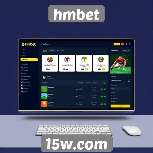 exploração da interface de usuário do hmbet